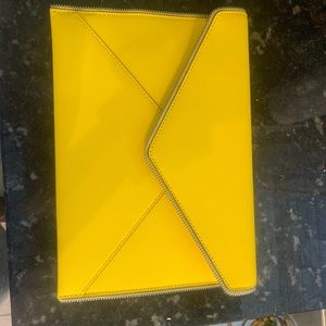 Yellow Rebecca Minkoff Envelope Clutch